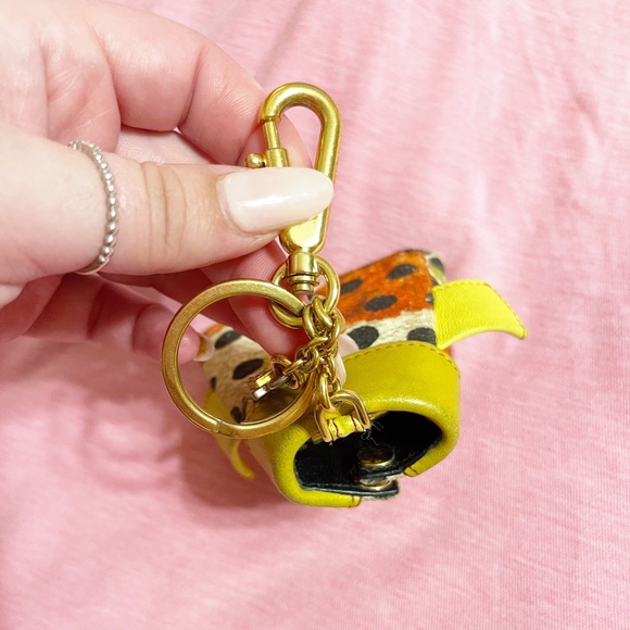 Auth. Dolce & Gabbana RARE Floral Jacket Key Case - Picture 6 of 10